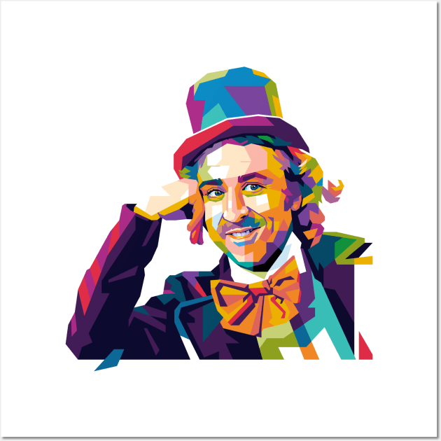 Condescending Wonka Meme Popart Wall Art by REKENINGDIBANDETBRO